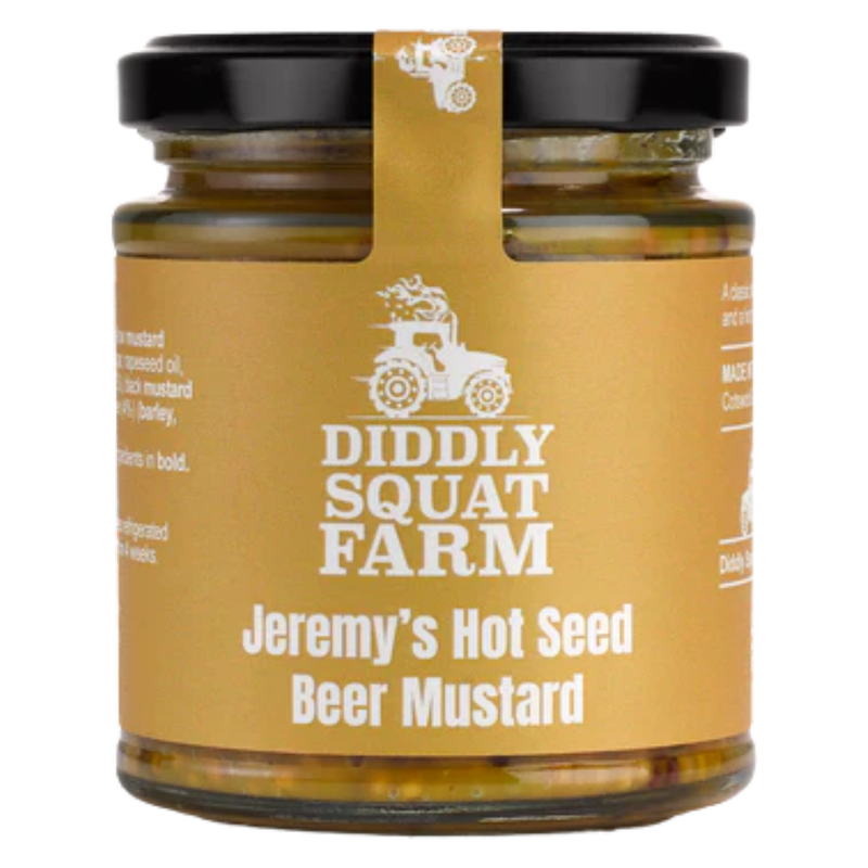 Diddly Squat Farm Hot Seed Mustard, 190g