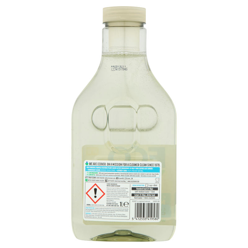 Ecover Non-Bio Laundry Liquid, 1L