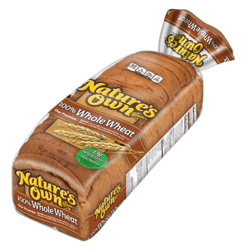 Nature's Own 100% Whole Wheat - 20oz