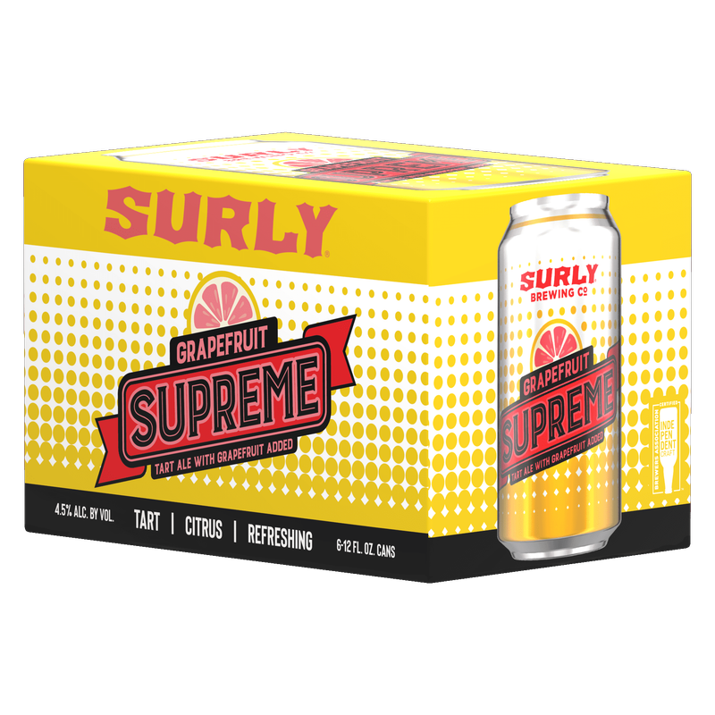 Surly Grapefruit Supreme 6pk 12oz Can 4.5% ABV