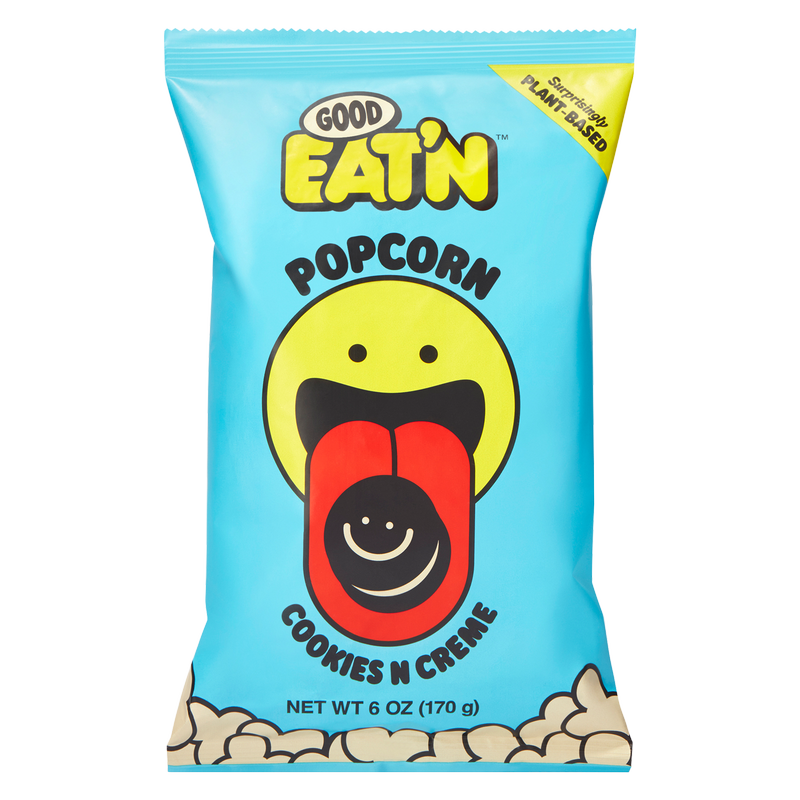Good Eat'n Cookies N' Creme Popcorn 6oz Bag