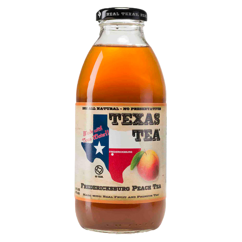 Peach Tea - Texas Tea Fredericksburg - 16oz Btl