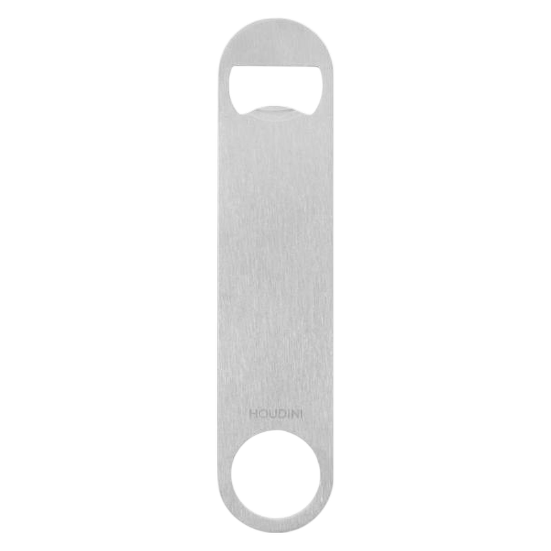 Houdini Silver Stainless Steel Manual Bottle Opener