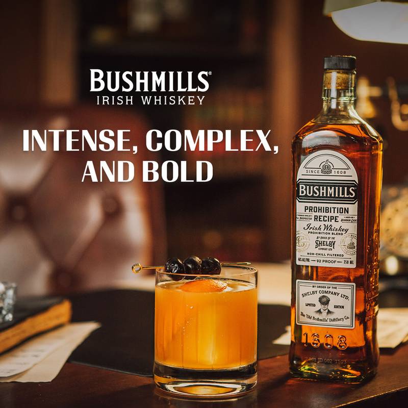 Bushmills Peaky Blinders Irish Whiskey 750ml (92 Proof)