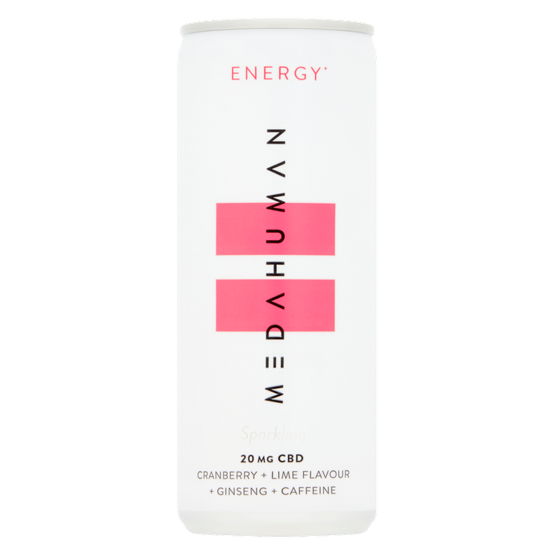 Medahuman Sparkling Energy CBD Drink, 250ml