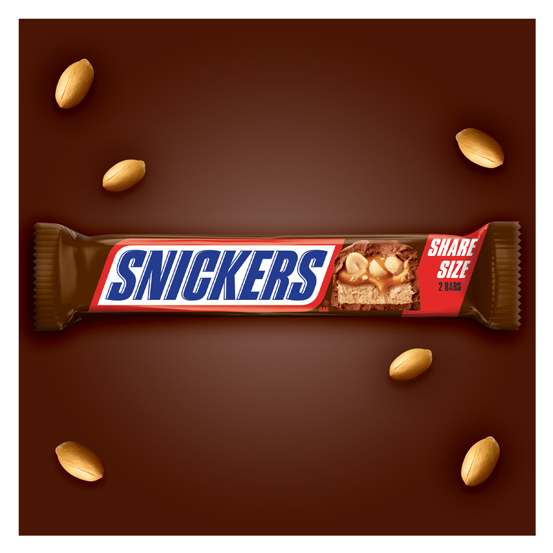 Snickers Candy Bar King Size 3.29oz
