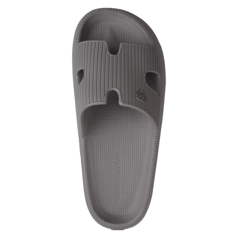 Henley Foam Slides Light Grey- Women's Size 7