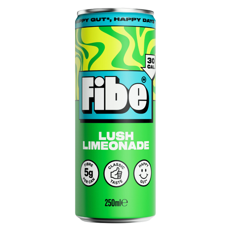 Fibe Lush Limeonade Prebiotic Soda, 250ml