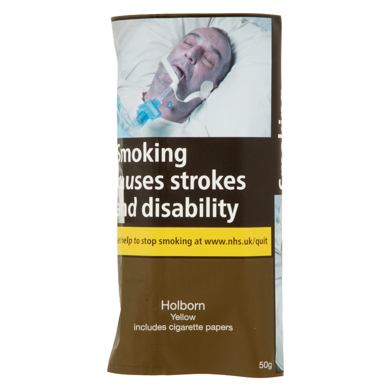 Holborn Yellow Fine Rolling Tobacco, 50g