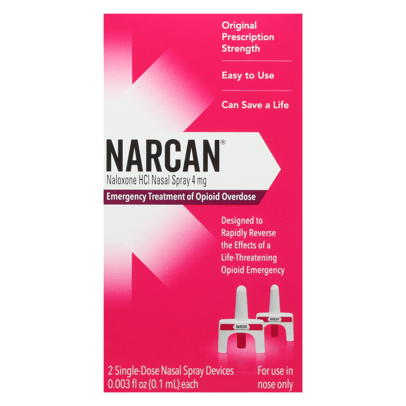 NARCAN Naloxone HCI Nasal Spray, 4mg 
