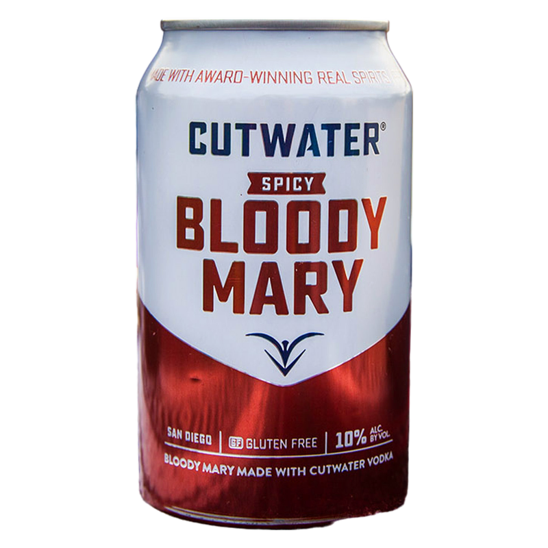 Cutwater Spicy Bloody Mary Vodka 4pk 12oz Can 10% ABV