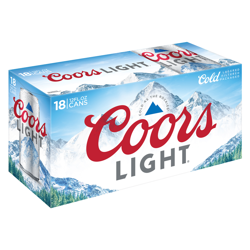Coors Light 18pk 12oz Can 4.2% ABV