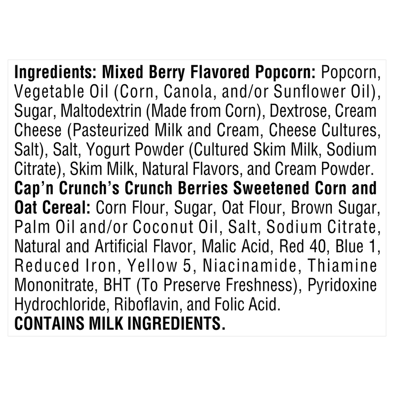 Smartfood Crunch Berry Popcorn Mix 6.25oz