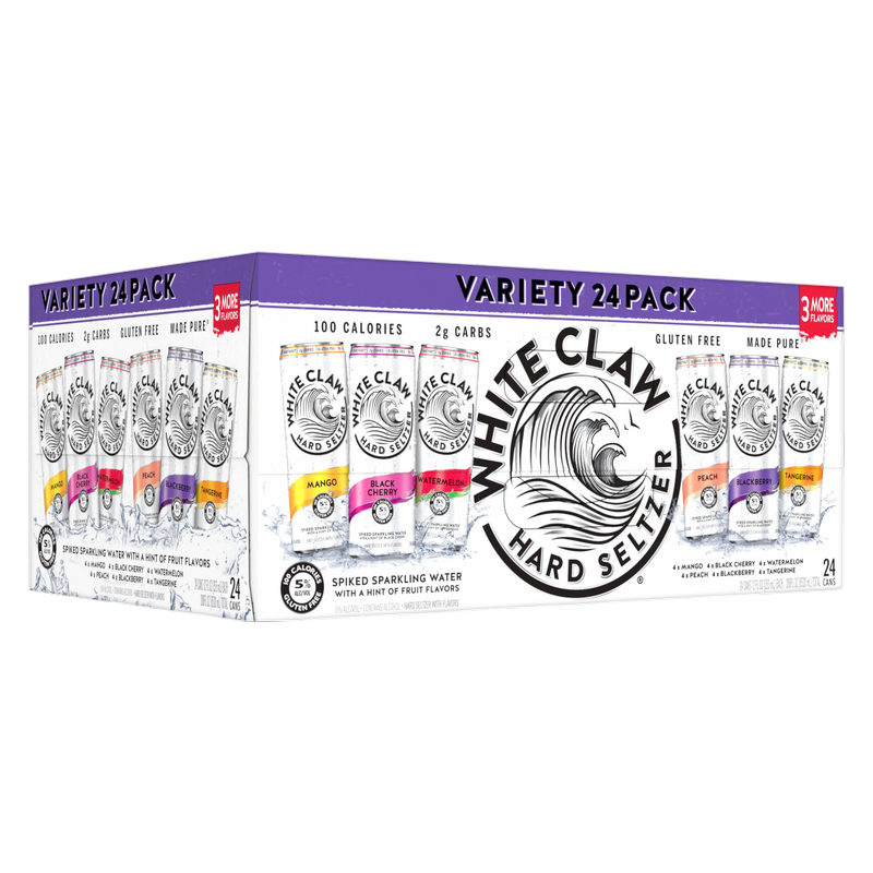 White Claw Hard Seltzer Variety 24pk 12oz Can