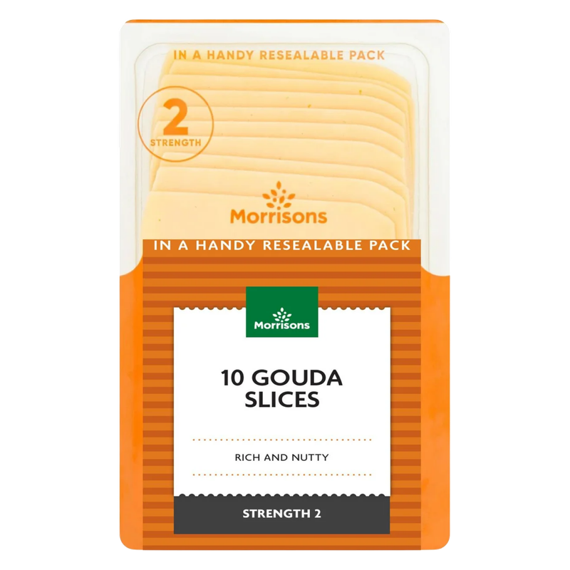 Morrisons Gouda Slices, 250g