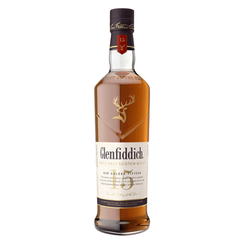 Glenfiddich 15 Year Single Malt Scotch Whisky 750 ml