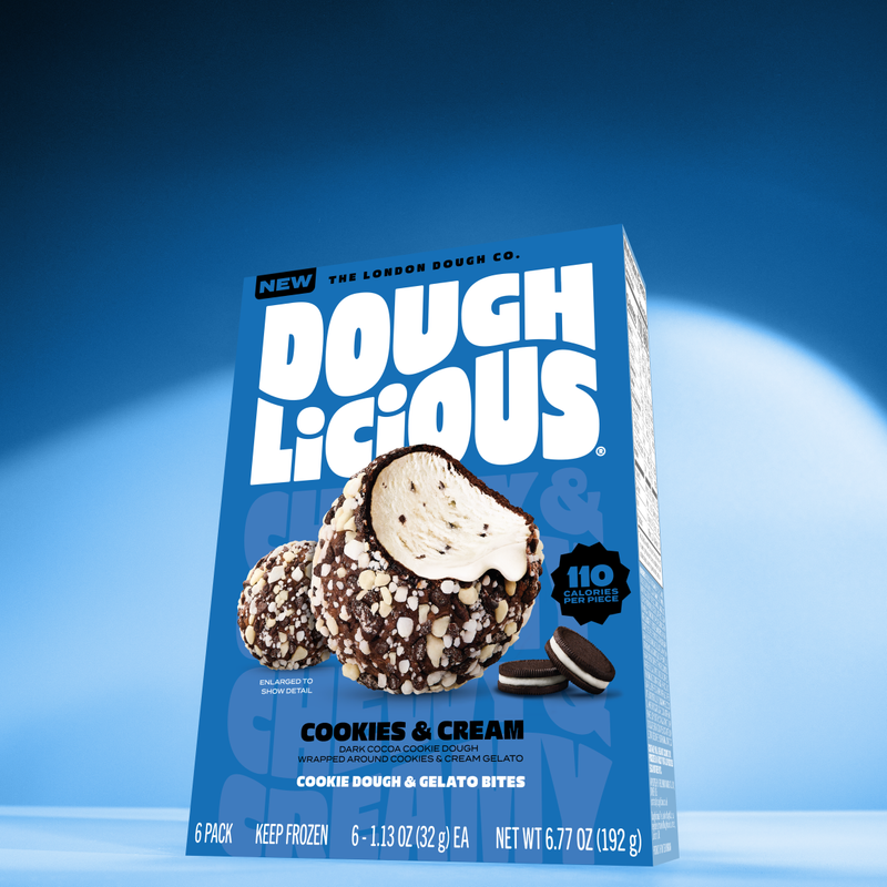 Doughlicious Cookies n Cream Gelato Bites 6ct