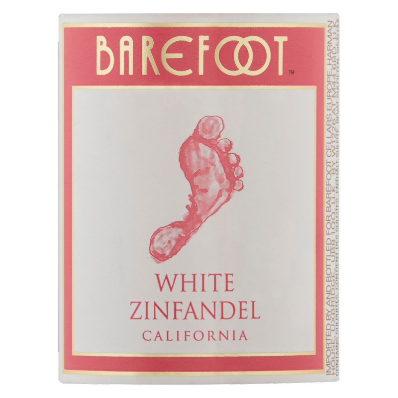Barefoot White Zinfandel, 187ml