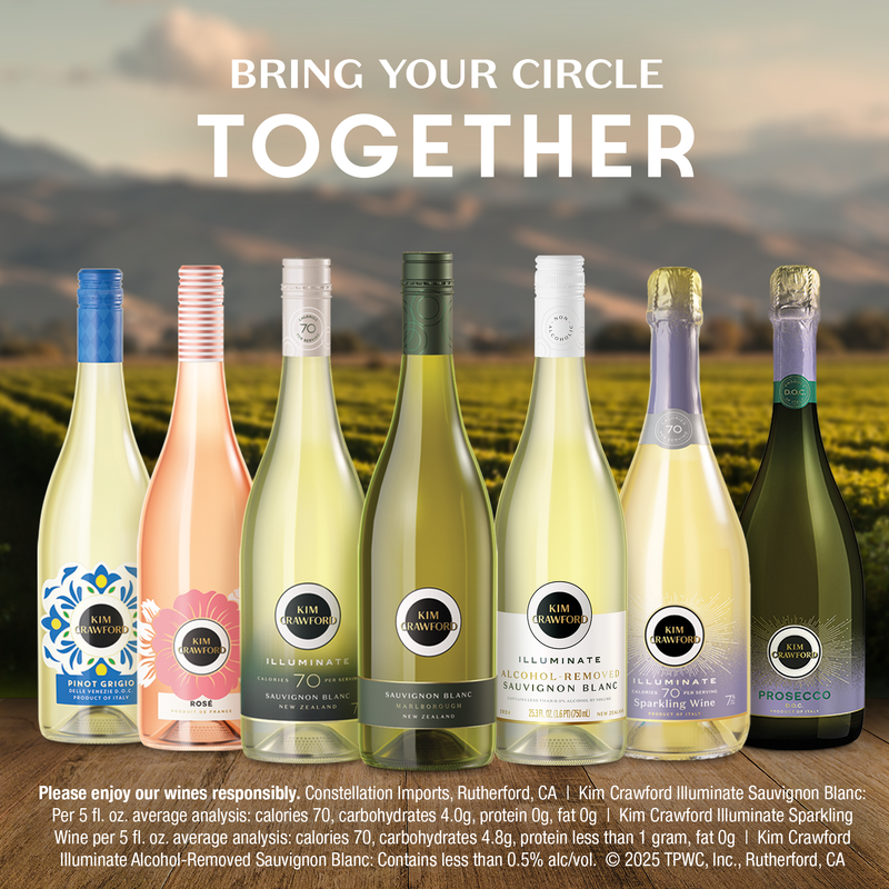 Kim Crawford Illuminate Sauvignon Blanc sin alcohol