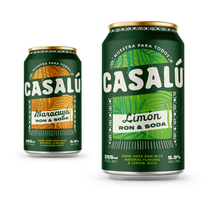 Casalu Variety Ron & Soda 8pk 12oz 5.9% ABV