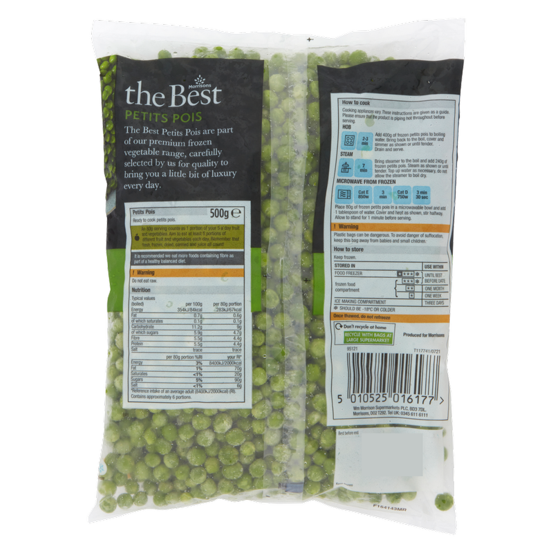 Morrisons The Best Petit Pois, 500g