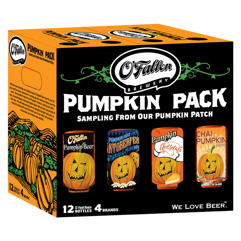 O'Fallon Pumpkin Variety Pack 12pk 12oz Btl 5.8% ABV