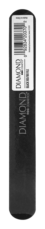 Diamond Cosmetics Black File 100/180 grit