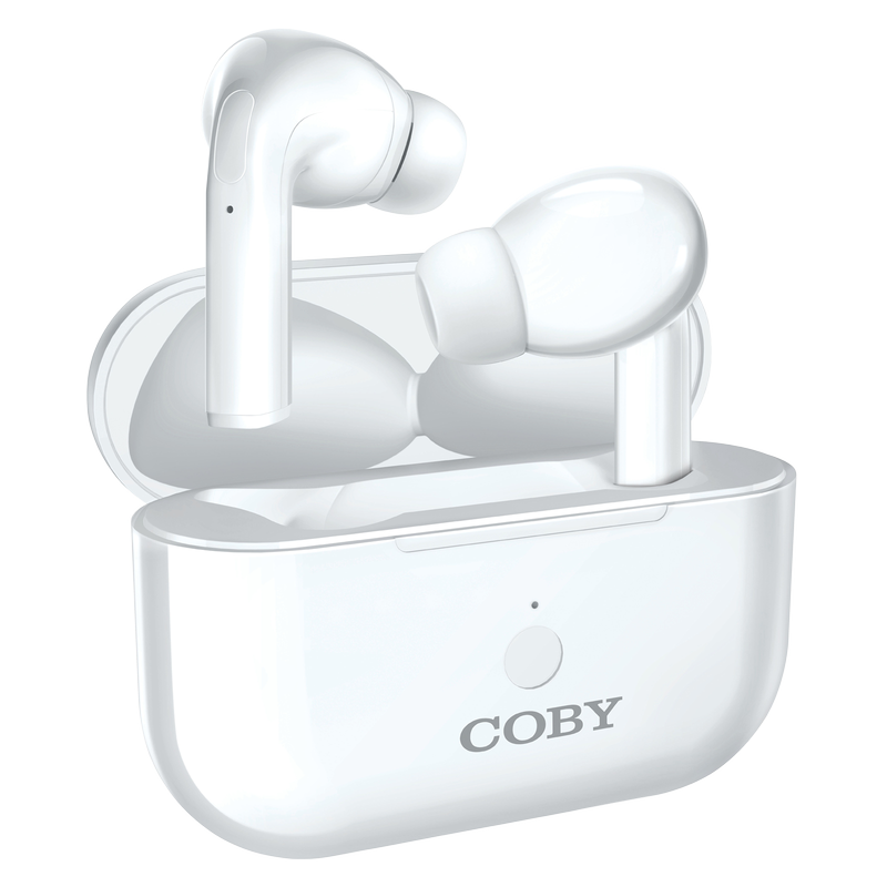 Coby Pro True Wireless Earbuds White