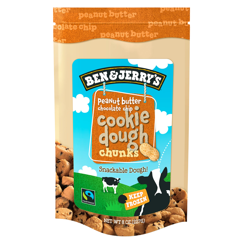 Ben & Jerry's Peanut Butter Chocolate Chip Cookie Dough Chunks 8oz