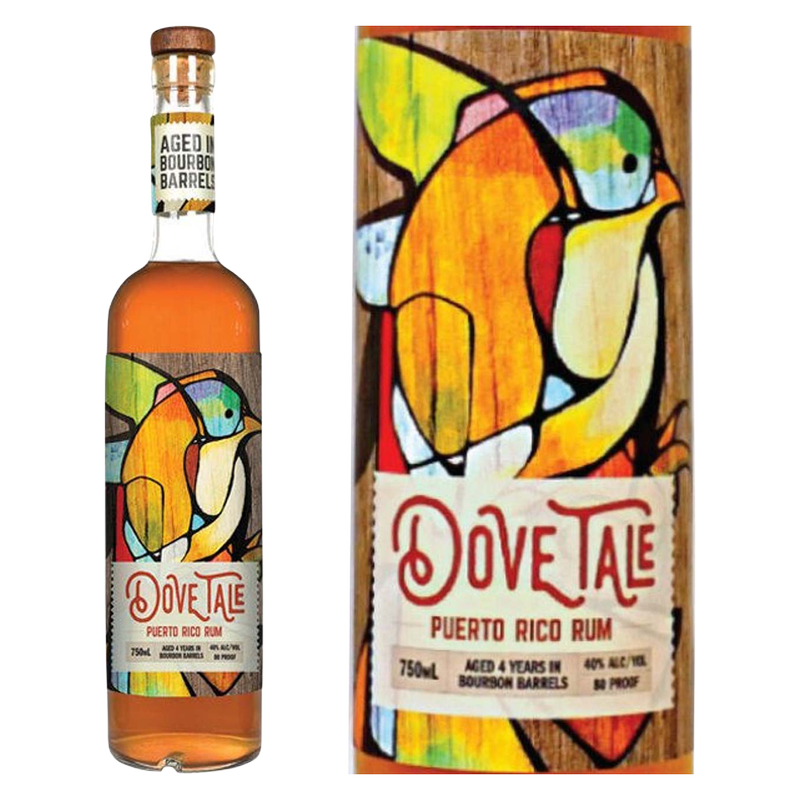 Dove Tail Puerto Rico Rum 750ml