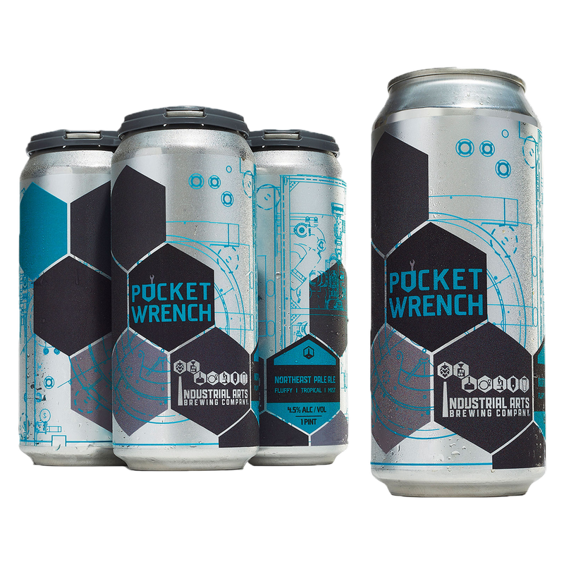 Industrial Arts Pocket Wrench Pale Ale 4pk 16oz Can 4.5% ABV