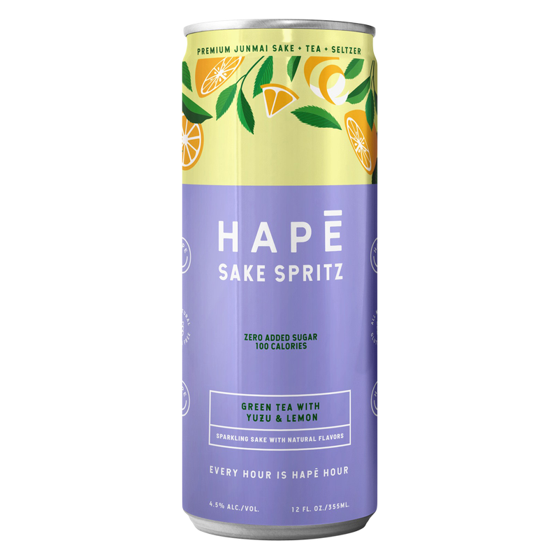 Hape Sake Spritz Green Tea 4 Pack (4PK 355 ML)