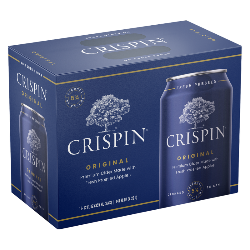 Crispin Original Cider 12pk 12oz Can 5% ABV