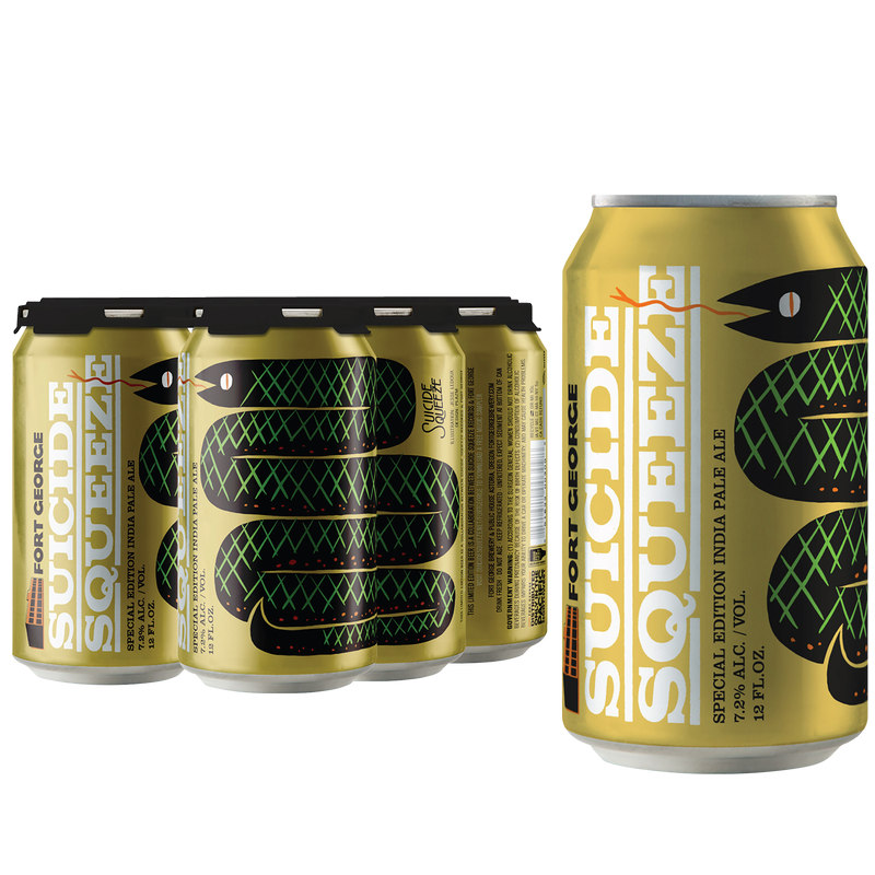 Fort George Suicide Squeeze IPA 6pk 12oz Can
