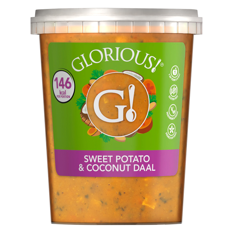 Glorious Sweet Potato & Coconut Daal, 560g