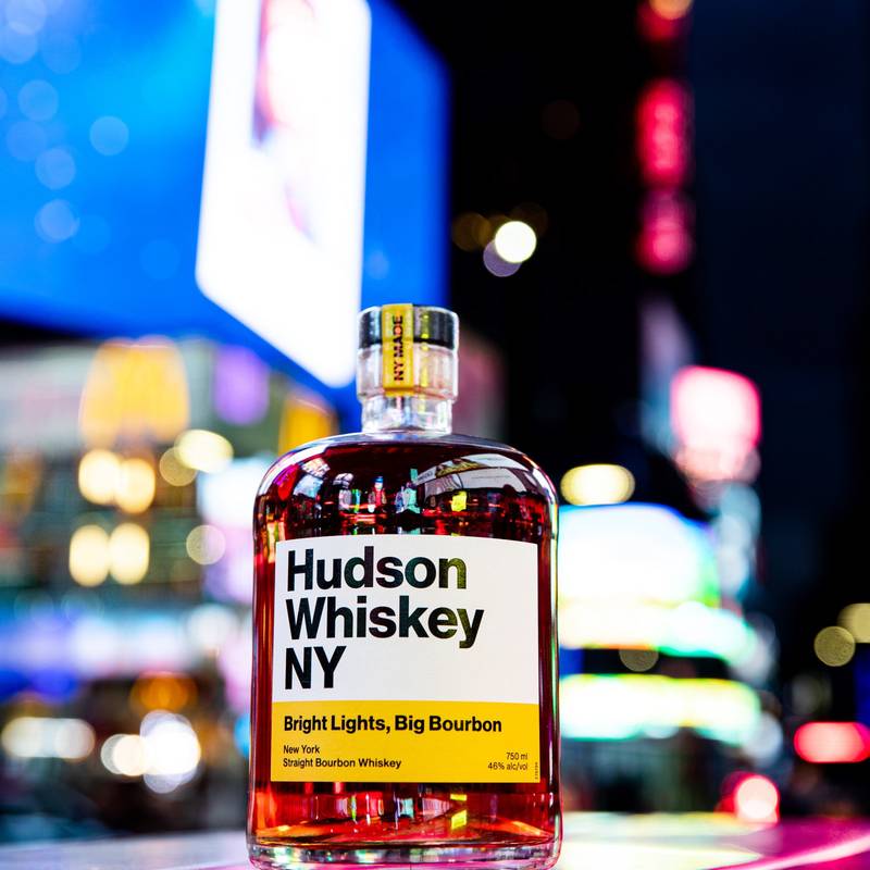 Hudson Bright Light & Big Bourbon 750ml (80 Proof)