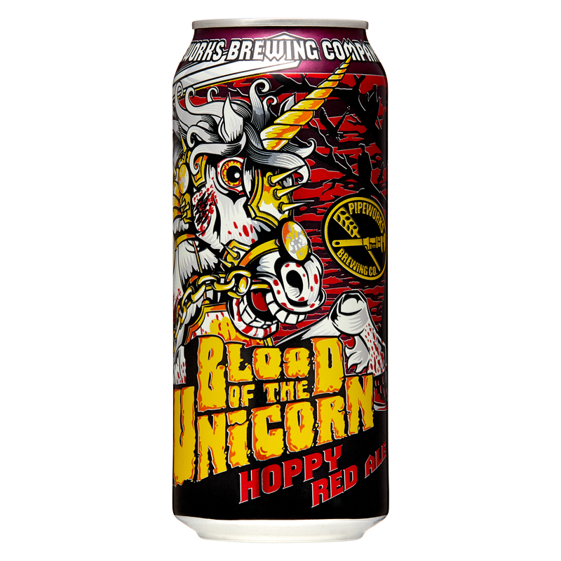 Pipeworks Blood of the Unicorn Red IPA 4pk 16oz Can 6.5% ABV