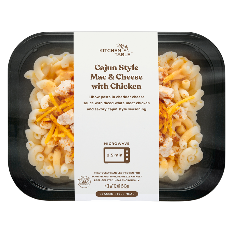 Kitchen Table Cajun Style Mac and Cheese with Chicken 12oz