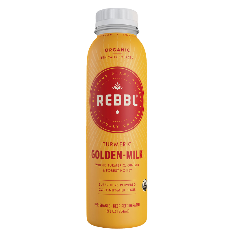Rebbl Turmeric Golden-Milk Elixir 12oz