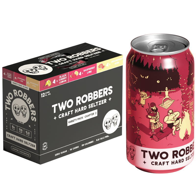 Two Robbers Variety Seltzer - Chapter 2 12pk 12oz Can 5.2% ABV