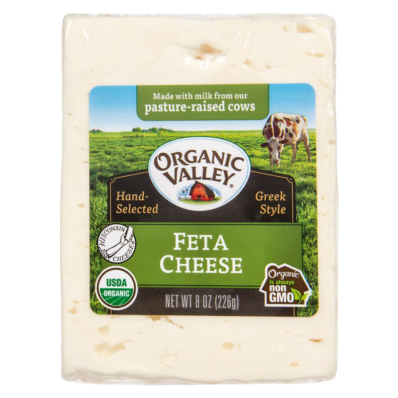 Organic Valley Feta Cheese Block - 8oz