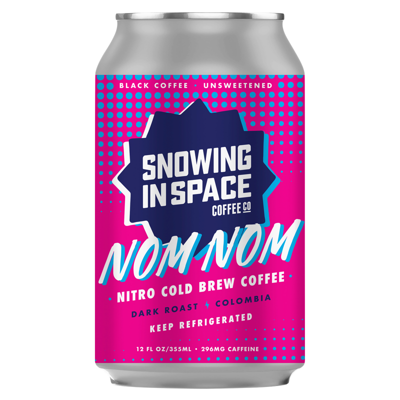 Snowing in Space Nom Nom Nitro Cold Brew Coffee, 12oz