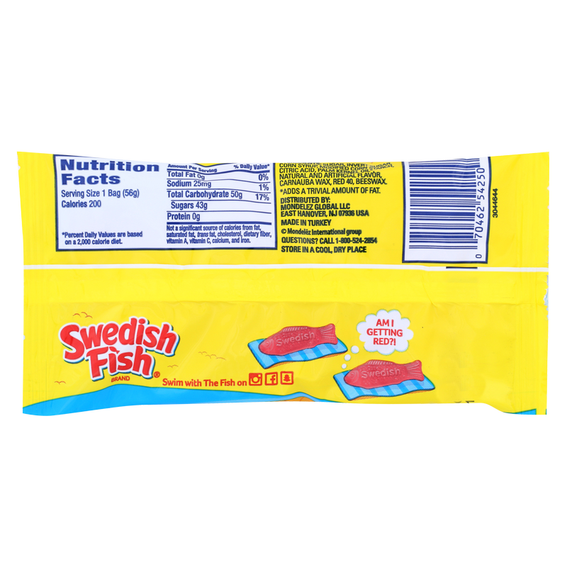 Swedish Fish Chewy Candy 2oz