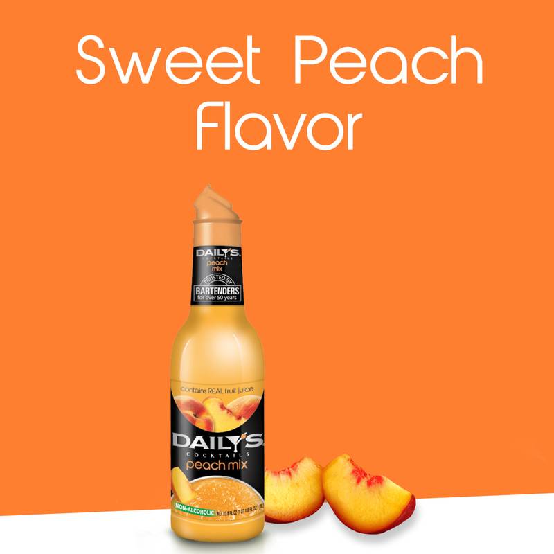 Daily's Cocktails Peach Mix Non-Alcoholic 1L