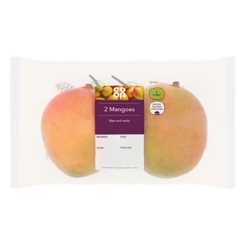 Co-op Ripe & Ready To Eat Mango, 2pcs