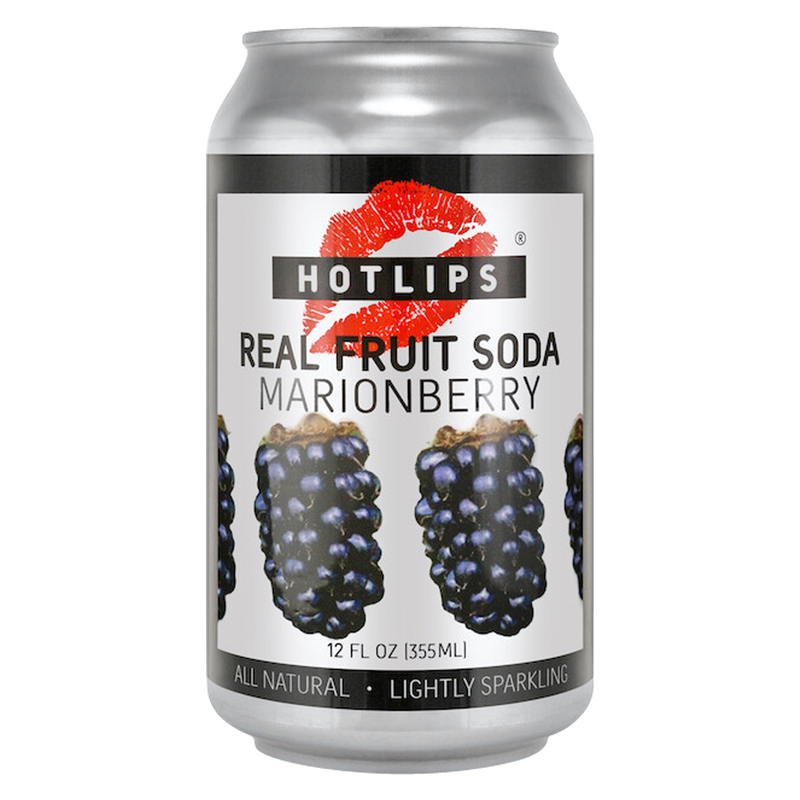 Hotlips Marionberry Soda 12oz