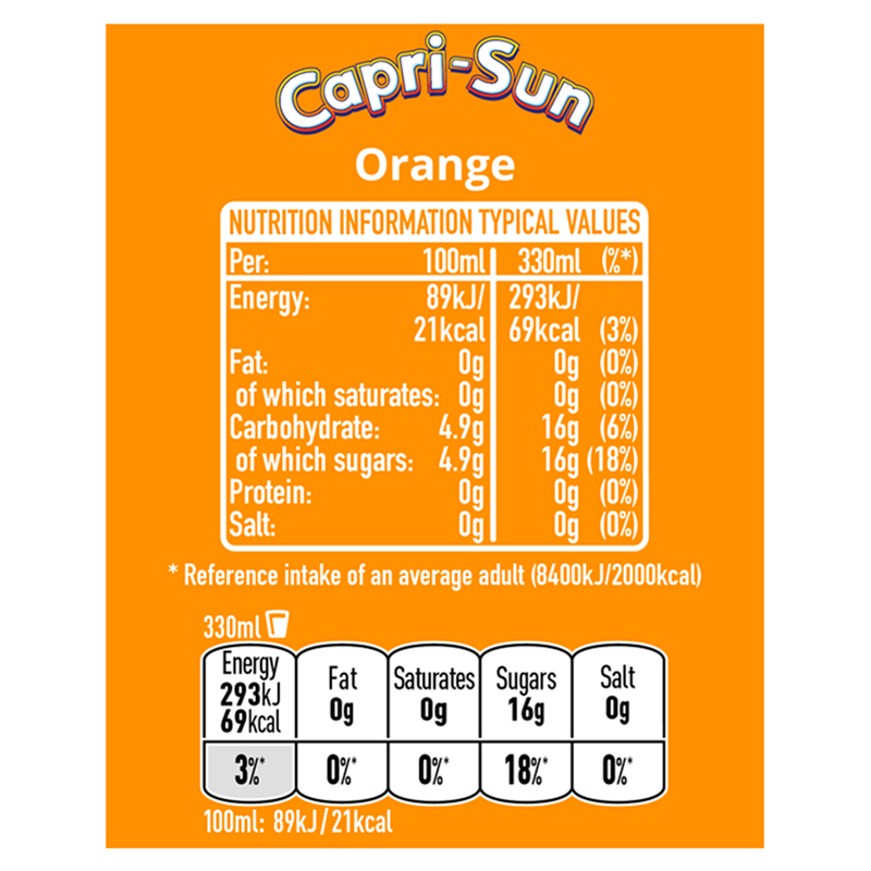 Capri-Sun Orange, 330ml