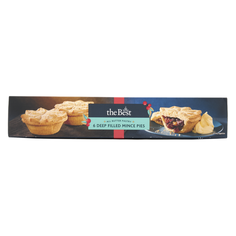 Morrisons The Best Deep Filled Mince Pies, 6pcs