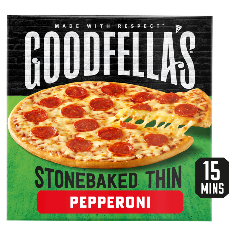 Goodfella's Stone Baked Thin Pepperoni Pizza, 332g