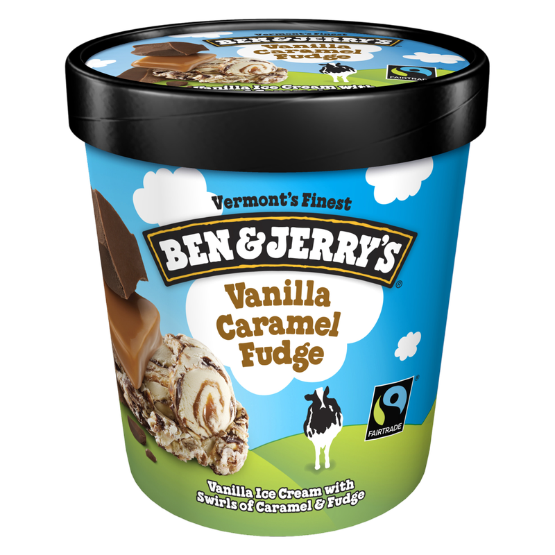 Ben & Jerry's Vanilla Caramel Fudge Pint